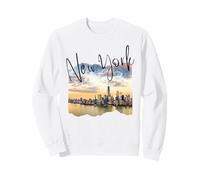 New York Skyline Tourist Souvenir Familia Hombres Mujeres Niños Niña Sudadera