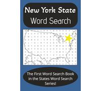 New York State Word Search Puzzle Book: Word Find with Cities, Famous People, Inventions, and more [6X9 inches, 42 pages] 20+ puzzles...Gift for ... Time (State Word Search Puzzle Books)