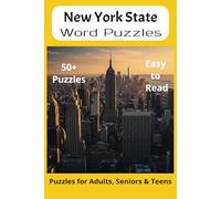 New York State Word Search Puzzle Book: Word Searches with Easy to Read Print about the state of New York, History, Cities, Geography, and More | 6x9 ... Gift for Vacations, Holidays and Free Times