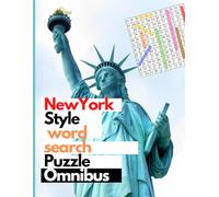New York Style Word Search Puzzle Omnibus: 80 Word search puzzle book for adults & seniors / medium difficulty, 8x11 inches.