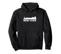 New York USA Skyline City Skyline Sudadera con Capucha