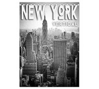New York Vertical (Tischkalender 2026 DIN A5 hoch), CALVENDO Monatskalender: Die New Yorker Wolkenkratzer sind ein Wahrzeichen von vielen. Die ... wie ihn viele Besucher gerne erleben.
