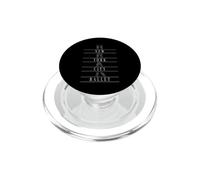 New York Vintage Retro Style Design Ballet Dancing PopSockets PopGrip para MagSafe