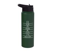 New York Vintage Retro Style Design Ballet Dancing Stainless Steel Insulated Water Bottle