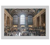 New York - Von Brooklyn zur Grand Central Station (Tischkalender 2026 DIN A5 quer), CALVENDO Monatskalender: Atemberaubende Ansichten der Stadt, die niemals schläft.