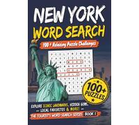 NEW YORK WORD SEARCH: 100 + Relaxing Puzzle Challenges (The Tourist’s Word Search Series)