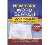 New York Word Search: 200+ Puzzles Featuring 4,000+ Places Across the Empire State