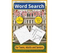New York word Search: Explore the Empire State - 6 x 9, 110-Pages | Easy-to-Read Text | 50+ Themed Puzzles for Teens, Adults & Seniors (United States word search puzzles)