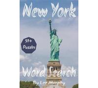 New York Word search Puzzle Book: Easy To Read Print, puzzles relating to New York and more, 6x9 inches, 110 pages, 50+ Puzzles, Ideal gift for New York Lovers
