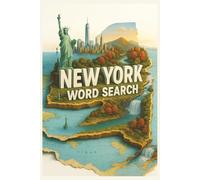 New York Word Search Puzzle Book: Word Searches with Easy to Read Print about New York, Cities, Nature and More | 6x9 Inches, 110 Pages | 50+ Puzzles … Gift for Vacations, Holidays and Free Times