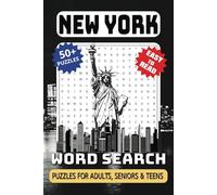 New York Word Search Puzzle Book: Word Searches with Easy to Read Print, New York Themed, Statue of Liberty, Fifth Avenue, Queens Zoo and More | 6x9 ... Gift, Vacations, Holidays and Free Times
