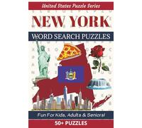 New York Word Search Puzzles: Word Search Puzzles About the State of New York | 6x9 inches, 110 pages, 50+ puzzles | Great Stocking Stuffer or ... While Traveling (United States Puzzle Series)