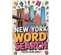 New York Word Search: Word Searches with Easy to Read Print about Legends, Foods, history and More | 6x9 inches, 110 pages | 50+ Puzzles... Gift for Vacations, Holiday and Free Times