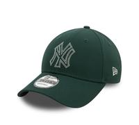 New York Yankees Metallic Outline Dark Green 9FORTY Adjustable Cap