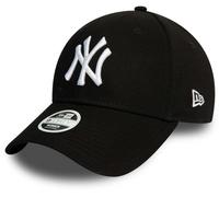 New York Yankees Mujer New Era 9Forty Esencial Negro Gorra Béisbol