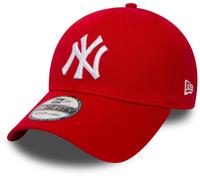 New York Yankees New Era 39Thirty League Basic Escarlata Ajuste Elástico Gorra