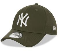 New York Yankees New Era 39Thirty Liga Esencial Oliva Elástico Gorra Béisbol