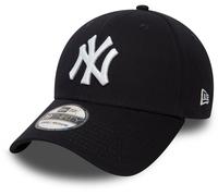 New York Yankees New Era 39Thirty Liga Negro Básico Gorra de Béisbol Stretch Fit