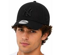 New York Yankees New Era 39Thirty Liga Negro Básico Gorra de Béisbol Stretch Fit