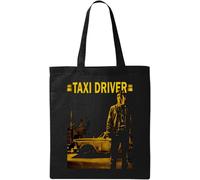 New York Yellow Taxi - Póster de la película de taxi natural y ecológico, bolsa de mano, color negro, Black, Talla única