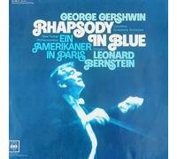 NEW YORKER PHILHARMONIKER - LEONARD BERNSTEIN - GEORGE GERSHWIN - RHAPSODY IN BLUE / EIN AMERIKANER IN PARIS - LEONARD BERNSTEIN - CBS SONDERAUFLAGE DEUTSCHER SCHALLPLATTENCLUB - VINYL