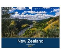 New Zealand - A bicycle adventure (Wall Calendar 2027 DIN A4 landscape), CALVENDO 12 Month Wall Calendar: Photos of a bicycle adventure across the North and South Island of New Zealand
