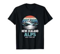 New Zealand Alps Aoraki Mount Cook Paisaje Montañas NZ Camiseta