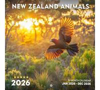 New Zealand Animals 2026 Calendar: Unique Wildlife Across the Islands