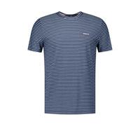 New Zealand Auckland Nza Camiseta Hombre Pablo Azul Blanco Rayas 25CN730 1680