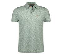 New Zealand Auckland NZA Polo Hombre Verde Floral 26CN111 1757 Mist Green