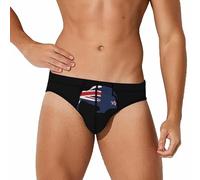 New Zealand Kiwi Bird - Calzoncillos de talle bajo para hombre, ropa interior elástica suave y cómoda