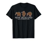 New Zealand Kiwi Walking Club Vintage Souvenir Camiseta