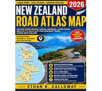 New Zealand Road Atlas Map 2026 Explore Scenic Routes, Coastal Highways, Alpine Passes, and Easy-to-Read Maps for Confident Travel Across New Zealand