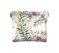 New Zealand Silver Helecho Beauty Flowers - Cartera de cuero para mujer, impermeable, monedero para dinero en efectivo para mujer