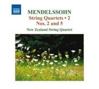 Mendelssohn-Bartholdy, F. – Cuartetos de cuerda Vol. 2 Nos. 2 y 5 – NAXOS