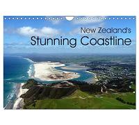 New Zealand's Stunning Coastline (Wall Calendar 2026 DIN A4 landscape), CALVENDO 12 Month Wall Calendar: Aerial pictures of the most beautiful coastlines of New Zealand