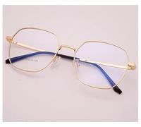 NEWADA Gafas de Lectura de Metal Overzied, lectores de Bloqueo de luz Azul, anteojos de Libro con Lupa, Espejo de luz Plana HD (Color : Rose Golden, Size : +0.00)
