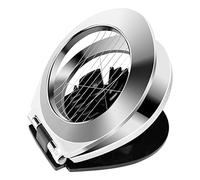 Newaner Cortador Huevos Duros 304 Acero Inoxidable(Cortar solo línea), Apto Para Lavavajillas, 2 en 1Herramienta para Cortar Huevos, Divisores de Huevos para Huevos, Kiwi, Fresas, Alimentos Blandos