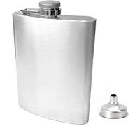 Newaner Petaca con Embudo, 8oz Petaca de Acero Inoxidable 304 para Whisky, para Transportar Alcohol, para Senderismo, Viajes