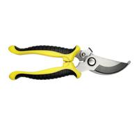 Newaner Tijeras de podar,tijeras antideslizantes con mango de bloqueo Tijeras de reparación profesional para ramas de flores,tijeras de ramas multifuncionales que pueden cortar ramas y ratán（amarillo）