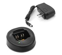 NEWASHAN Cargador de escritorio de repuesto para Motorola Radio GP350 HT750 HT1250 HT1250LS PR860 Walkie Talkie HTN9000 HNN9010 Ni-MH Ni-CD Li-ion Base de carga de batería base rápida rápida