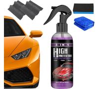 Newbeeoo Car Coating Spray,3 in 1 High Protection Quick Car Coating Spray,Ceramic Car Coating Spray,Nano Scratch Repair Spray for Cars (1 pcs)