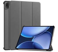 Newbillion Funda Compatible con OPPO Pad4 Pro de 13,2 Pulgadas 2025 Tableta, Cubierta Ultra Fina con Carcasa Trasera Rígida Antichoque con Soporte, Auto Sueño/Despertar, Gris