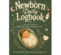 Newborn Daily Logbook: A Baby Care Tracker for Feeding Sleep Diapers Activities and Daily Notes