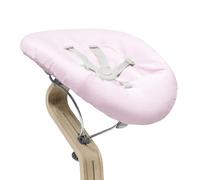 Newborn Set Stokke Nomi, Gris/Rosa Grisáceo - Incluye un arnés de seguridad de 5 puntos y una tela reversible y lavable - Para todas las Sillas Nomi