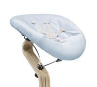 Newborn Set Stokke Nomi, Negro/Azul Grisáceo - Incluye un arnés de seguridad de 5 puntos y una tela reversible y lavable - Para todas las Sillas Nomi