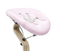 Newborn Set Stokke Nomi, Negro/Rosa Grisáceo - Incluye un arnés de seguridad de 5 puntos y una tela reversible y lavable - Para todas las Sillas Nomi