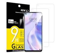 NEW'C 2 Piezas, Protector Pantalla para Huawei P40 Lite 5G, [No para Huawei P40 Lite 4G] Cristal templado Antiarañazos, Antihuellas, Dureza 9H, 0.33 mm Ultra Transparente, Ultra Resistente