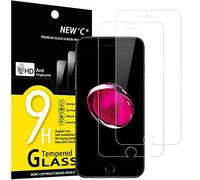 NEW'C 2 Piezas, Protector Pantalla para iPhone 8, iPhone 7 (4,7 Pulgadas), iPhone SE2022, Cristal Templado Antiarañazos, Antihuellas, Dureza 9H, 0.33 mm Ultra Transparente, Ultra Resistente