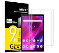 NEW'C 2 Piezas, Protector Pantalla para Lenovo Tab K10 Cristal templado, Sin Burbujas, Dureza 9H, 0.33 mm Ultra Transparente, Ultra Resistente